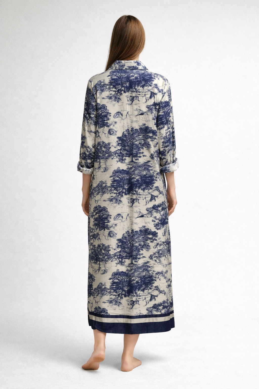 ROBE CHEMISE IMPRIMÉ TOILE DE JOUY — vue 2